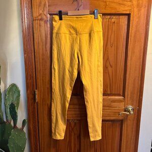 Girlfriend Collective Yellow Leggings Size M